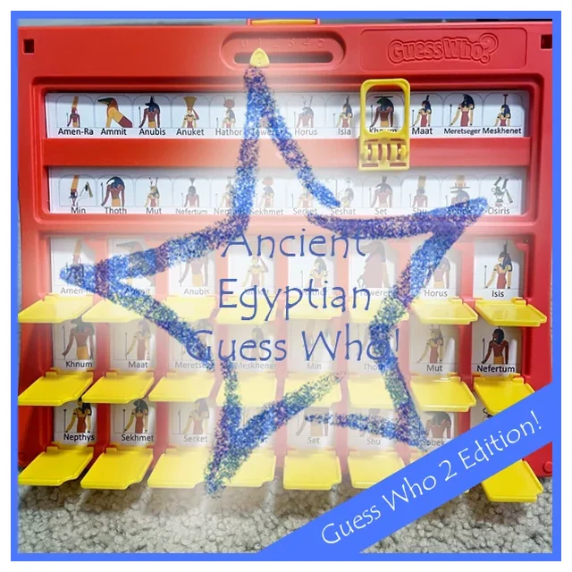 Ancient Egyptian Gods and Goddesses Guess Who (New Edition)