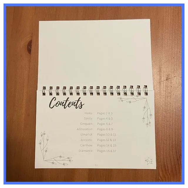 Poetry Frames Packet & Flipbook