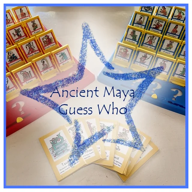 Ancient Maya Guess Who Cards! (Classic Edition)