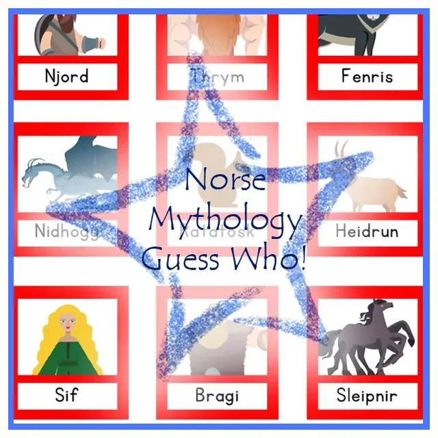 Norse Mythology Guess Who! (Classic Edition)