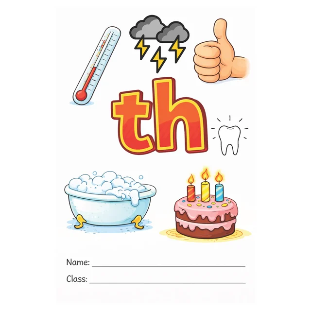 Th Blend Phonics Activity Booklet