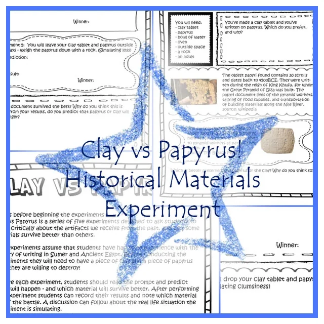 Clay vs Papyrus! - Historical Science Experiment