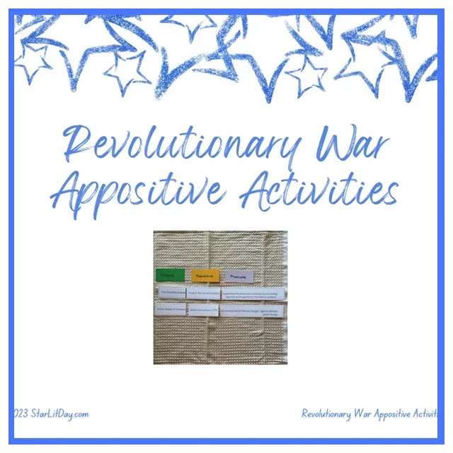 TWR - Appositives - American Revolution
