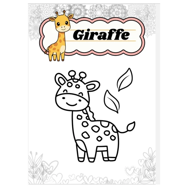 Jungle Animals Coloring Book for Kids I Printable Wildfire Coloring pages PDF