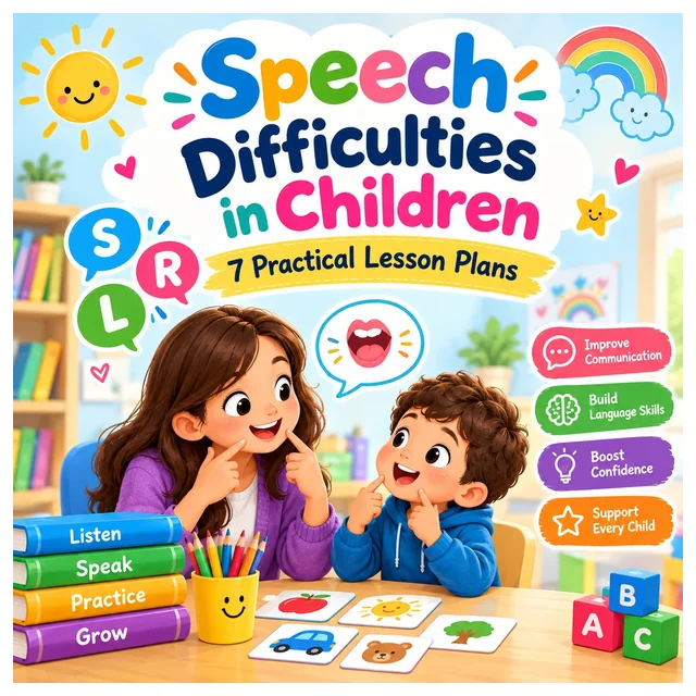 Speech Difficulties in Children | 7 Practical Lesson Plans