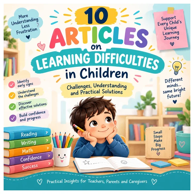Learning Difficulties in Children : 10 Challenges & Practical Strategies
