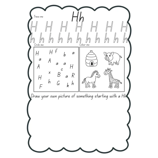 Alphabet letters A-Z Activity Sheets Bundle