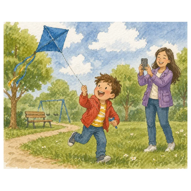 Grade 1 to 2 Reading Comprehension Quiz - The Big Kite - Supported Learning Quiz