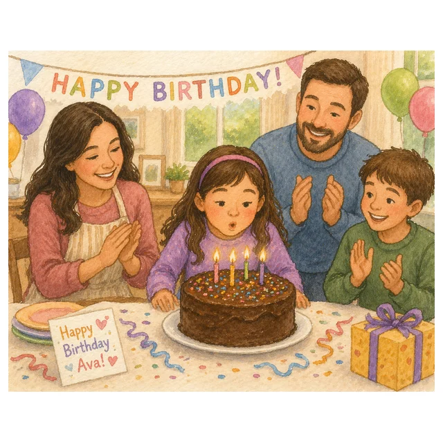 Grade 1 to 2 Reading Comprehension Quiz - The Birthday Cake - Supported Learning Quiz
