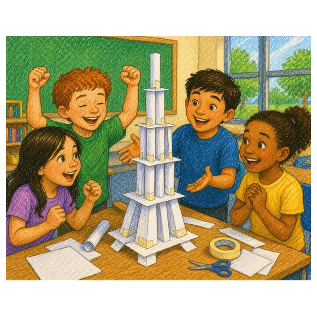Grade 4 Reading Comprehension Quiz - The Tallest Tower - Supported Learning Quiz