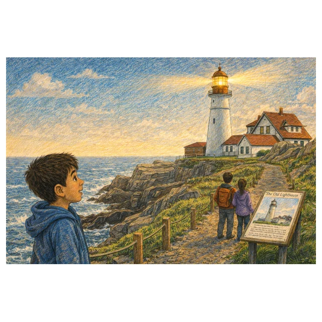 Grade 5 to 6 Reading Comprehension Quiz - The Old Lighthouse - Supported Learning Quiz