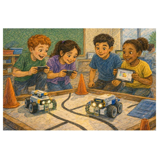 Grade 5 to 6 Reading Comprehension Quiz - The School Robotics Club - Supported Learning Quiz