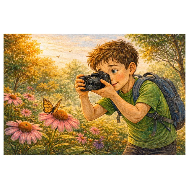 Grade 5 to 6 Reading Comprehension Quiz - The Young Photographer - Supported Learning Quiz
