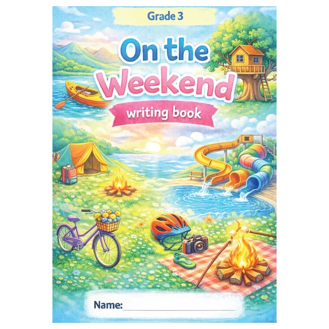 On the Weekend - Writing Book - Grade 3 - Full Year Writing Activity