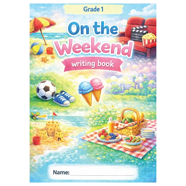 On the Weekend - Writing Book - Year 1 - Full Year Writing Activities