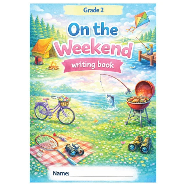 On the Weekend - Writing Book - Grade 2 - Full Year Writing Activity