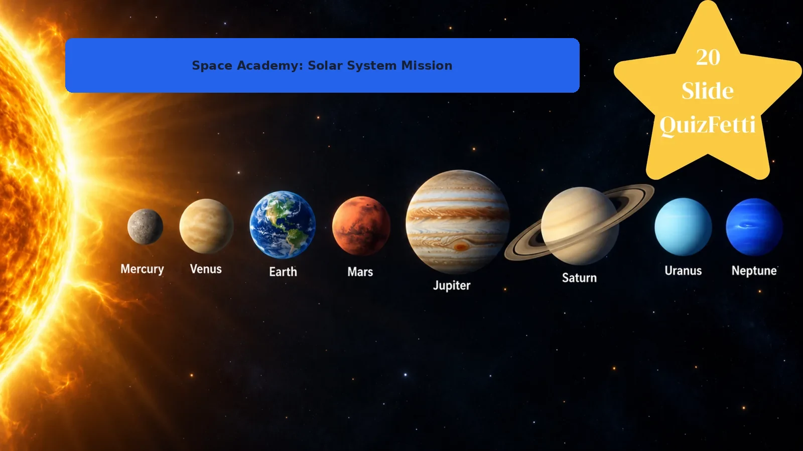 Space Academy: Solar System Mission