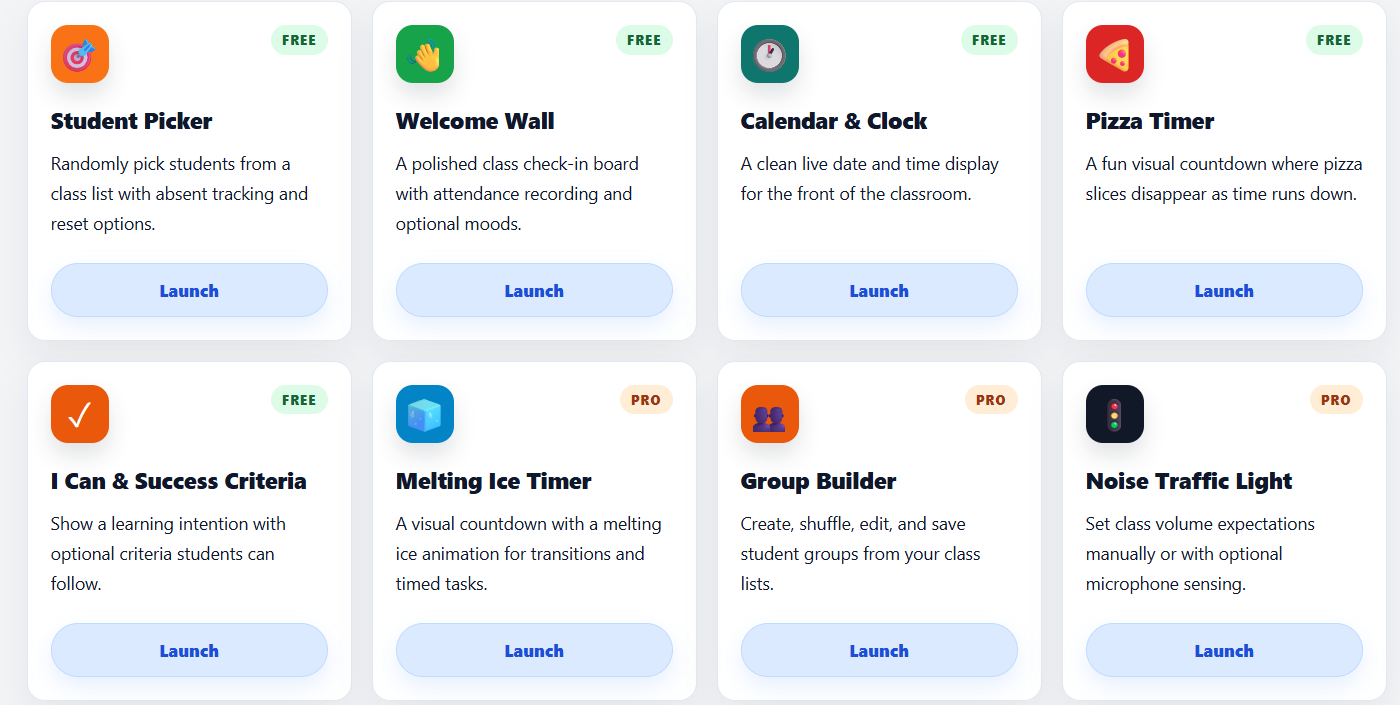 TGM Widgets example 1