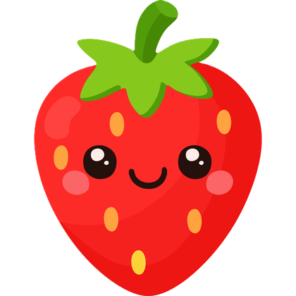 Smiling strawberry